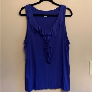 Merona Multi-tiered Ruffle tank top